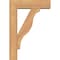 Ekena Millwork Funston Block Smooth Bracket w/ Offset Brace, Western Red Cedar, 5 1/2"W x 18"D x 26"H BKT0604X18X26FST05SWR - alternate 3